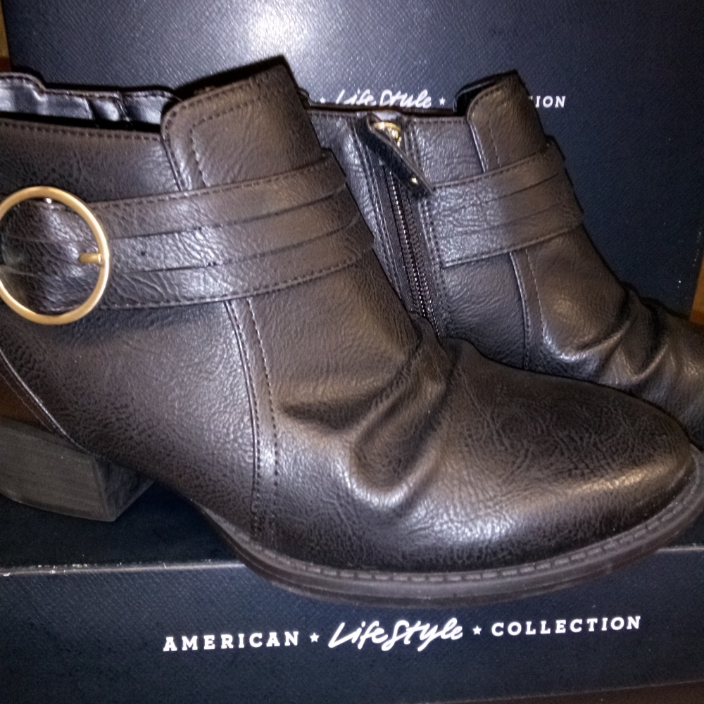 Black booties